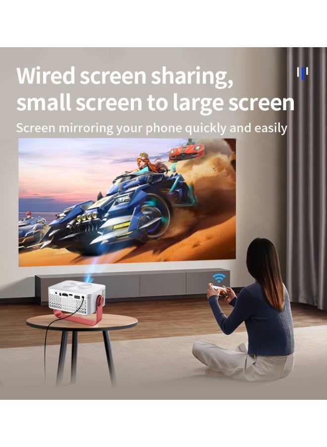 NexusTek 2026 Flagship Smart Portable Projector | 2.4G+5G Dual-Band WiFi, 4K Decoding, 390 ANSI Lumens, Auto Keystone & Focus, HiFi Speaker, Multi-Device Support, Home Theater - Image 4